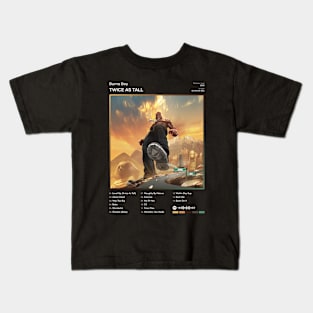 Burna Boy - Twice As Tall Tracklist Album Kids T-Shirt